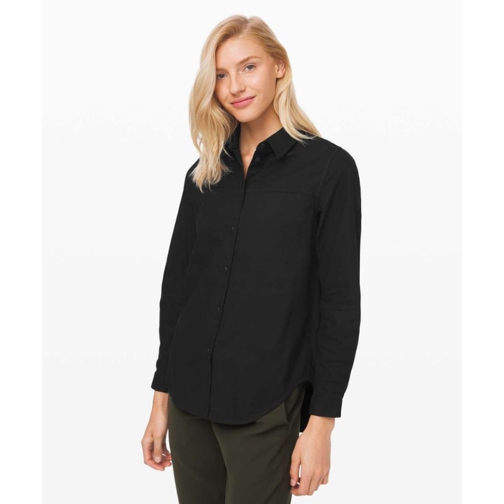 Lululemon Full Day Ahead Flannel Shirt